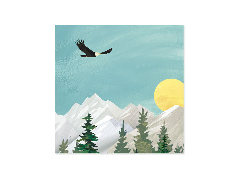 Pop Up Mountain Elk Card