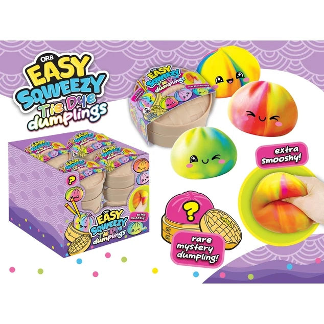 Easy Squeeze Tie Dye Bao Dumplings