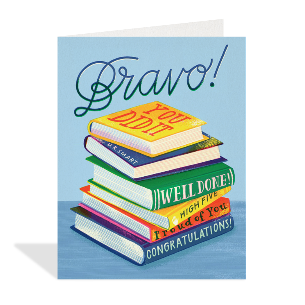 Bravo Graduation Card