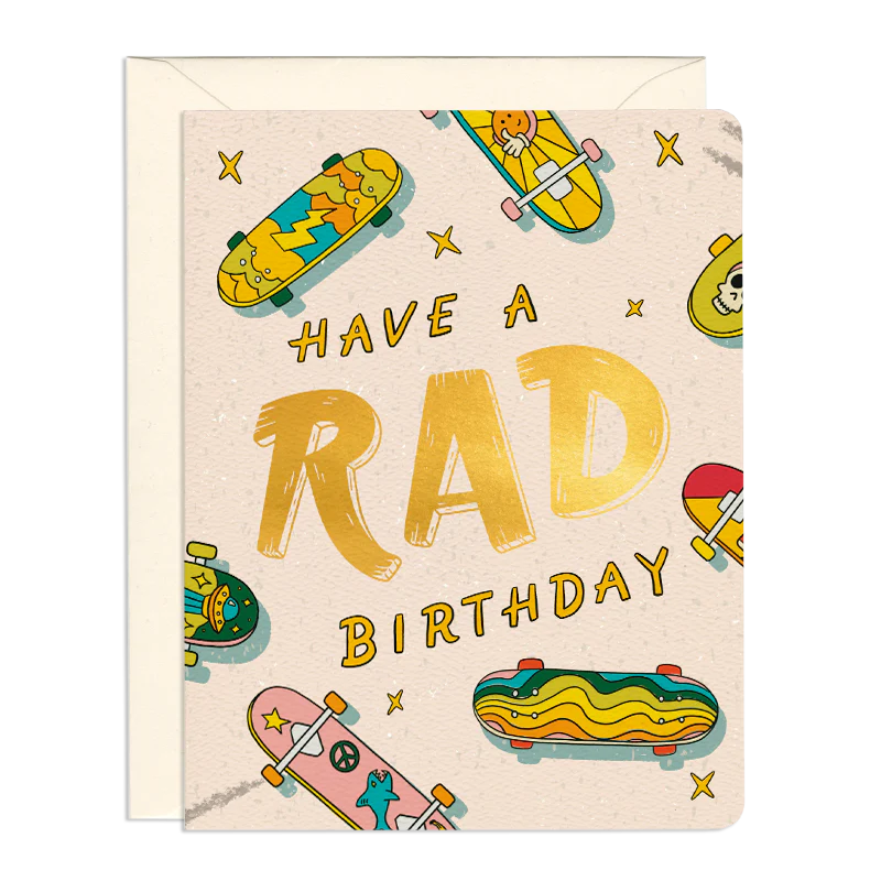 Rad Birthday Card
