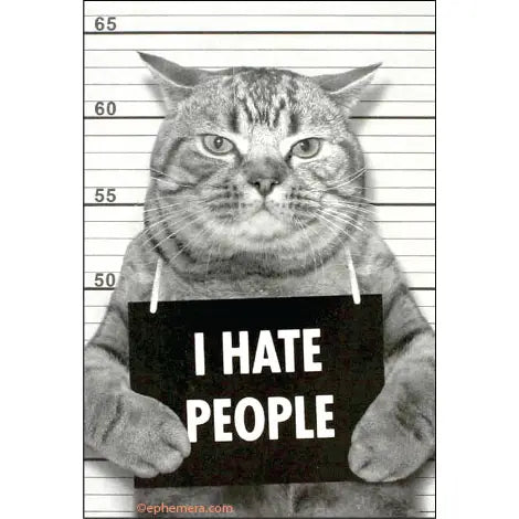 I Hate People Magnet | Ephemera
