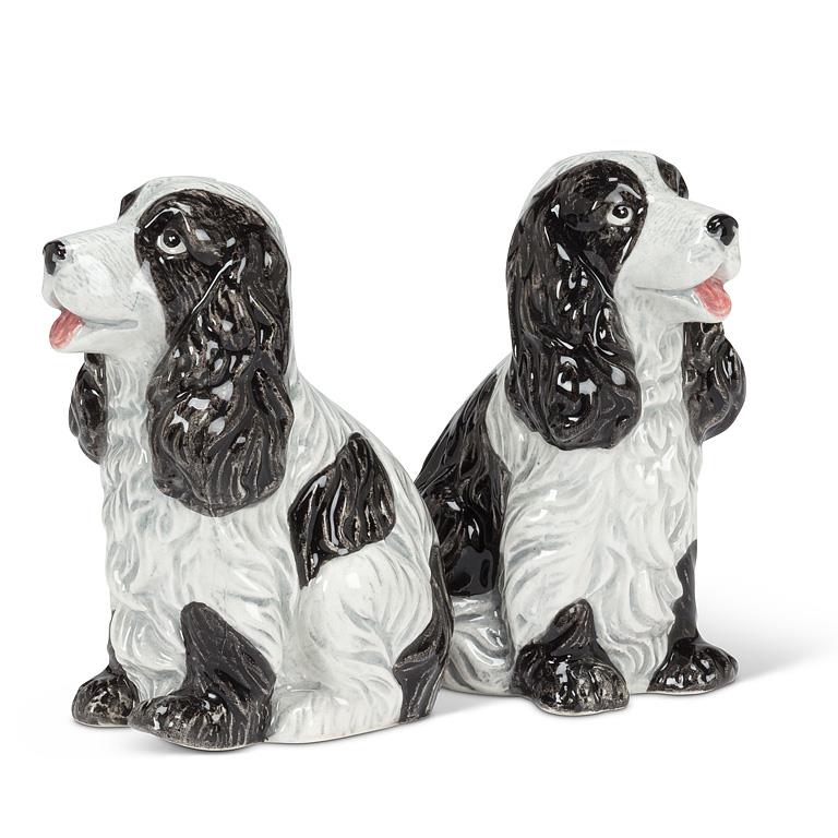 Spaniel Salt & Pepper Shakers