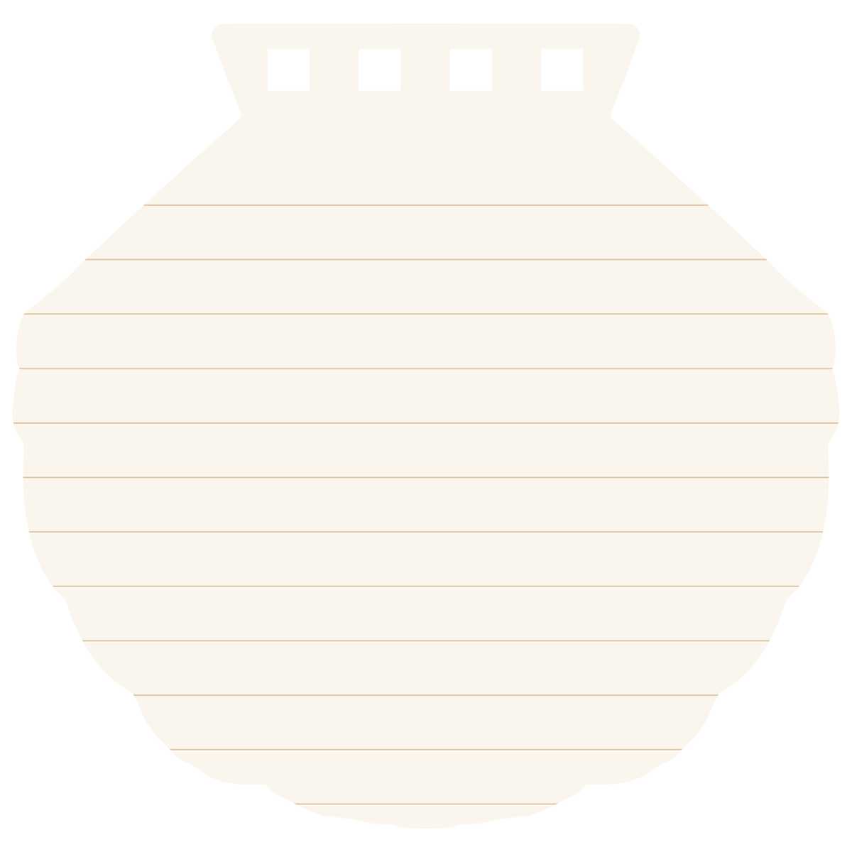 Mediterranea Shell Spiral Notepad