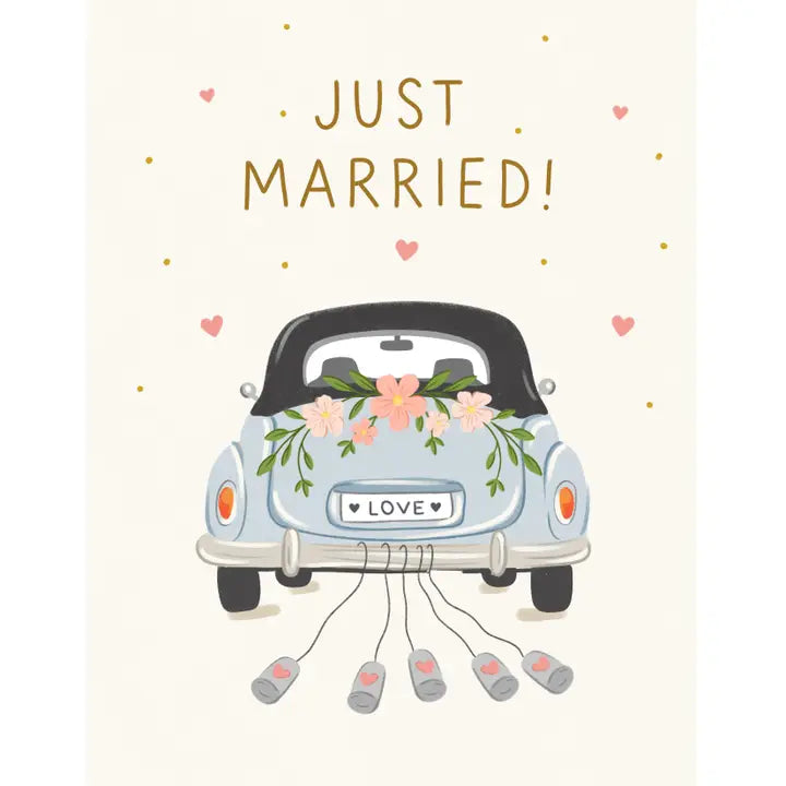 Just Married Card