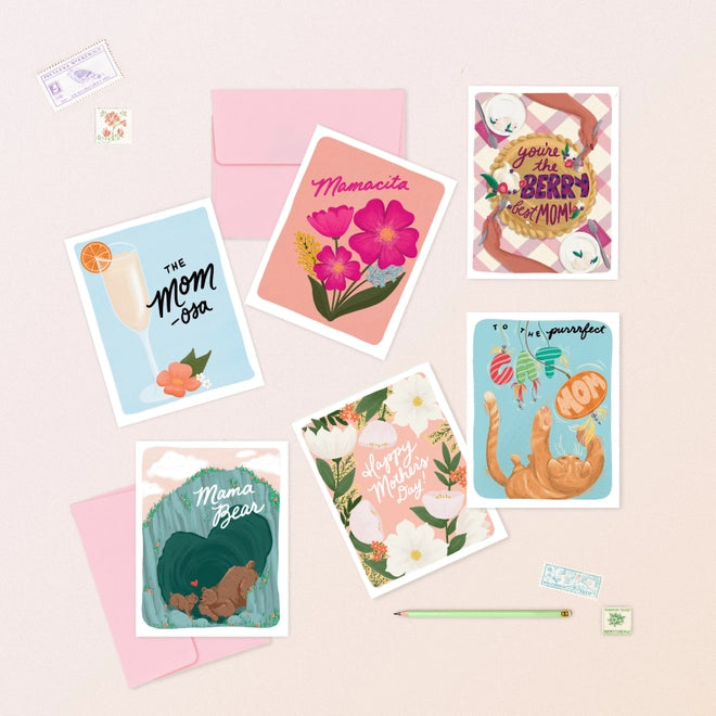 Cat Mom Card