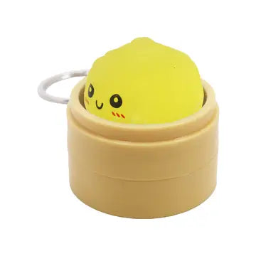 Bao Bun Dumpling Light-Up Keychain