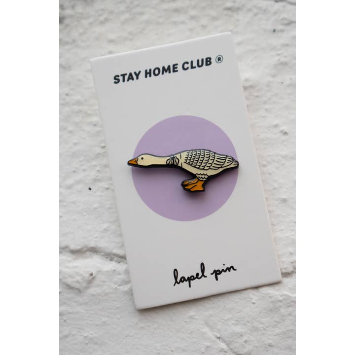@3 Reaching Cute Goose Enamel Lapel Pin