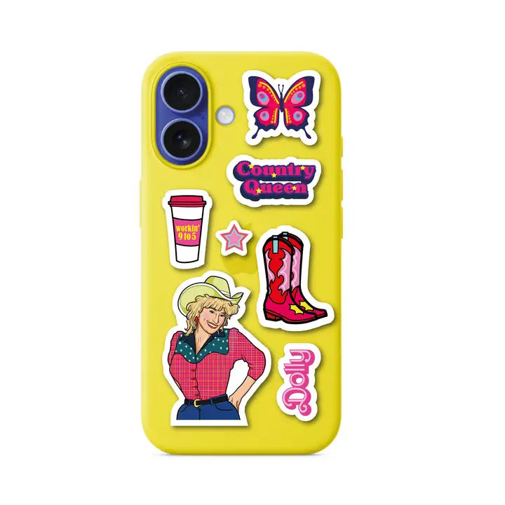 Dolly Cowgirl Sticker Sheet