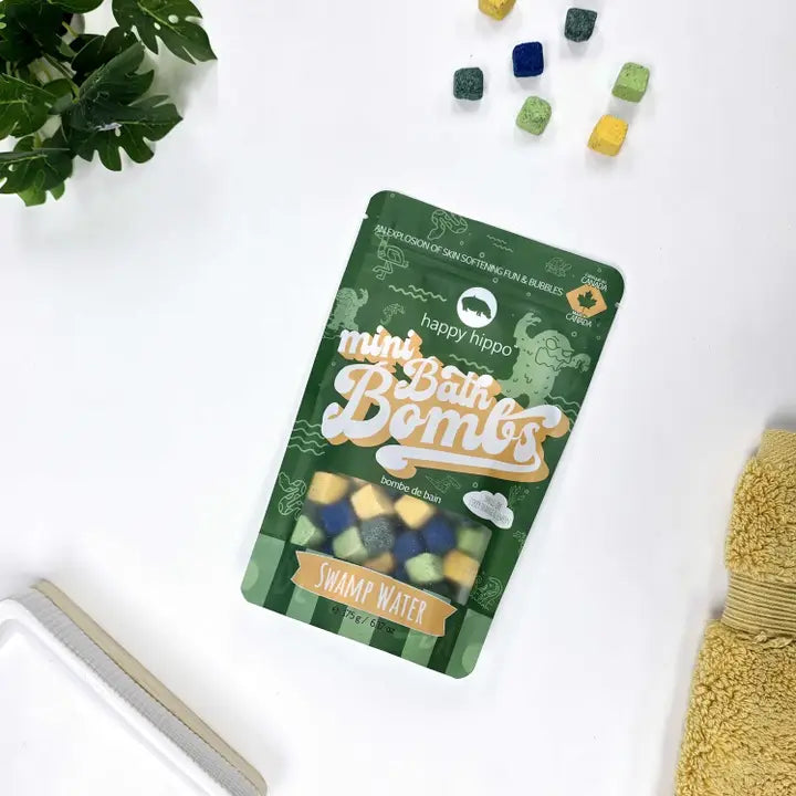 Swamp Water Mini Bubble Bath Bombs