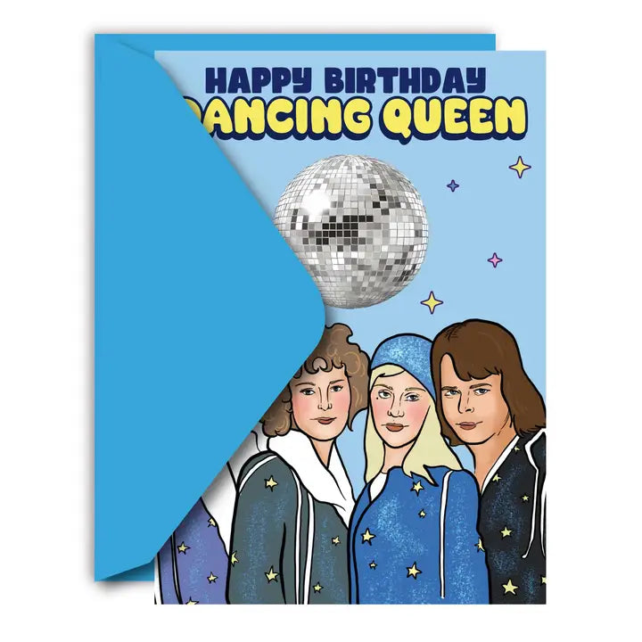 Happy Birthday Dancing Queen Greeting Card