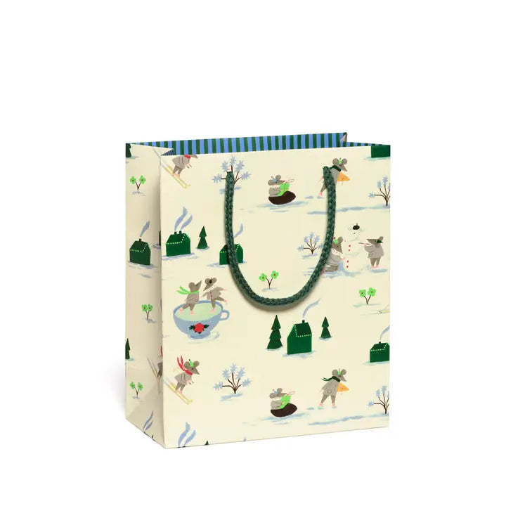 Ice Skating Village Large Gift Bag