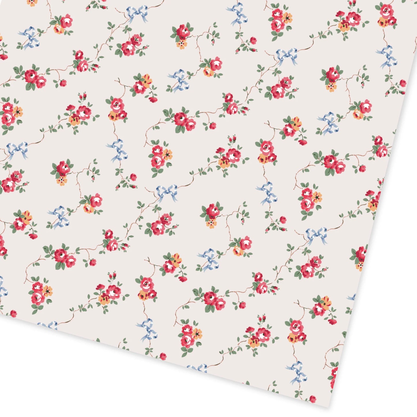 Rose and Bows Roll Wrap