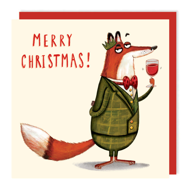 Merry Fox Card