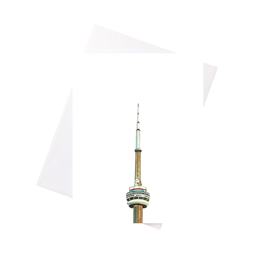 CN Tower Card