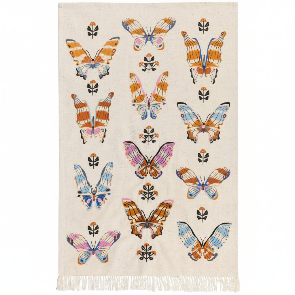 Aurora Embroidered Dishtowel