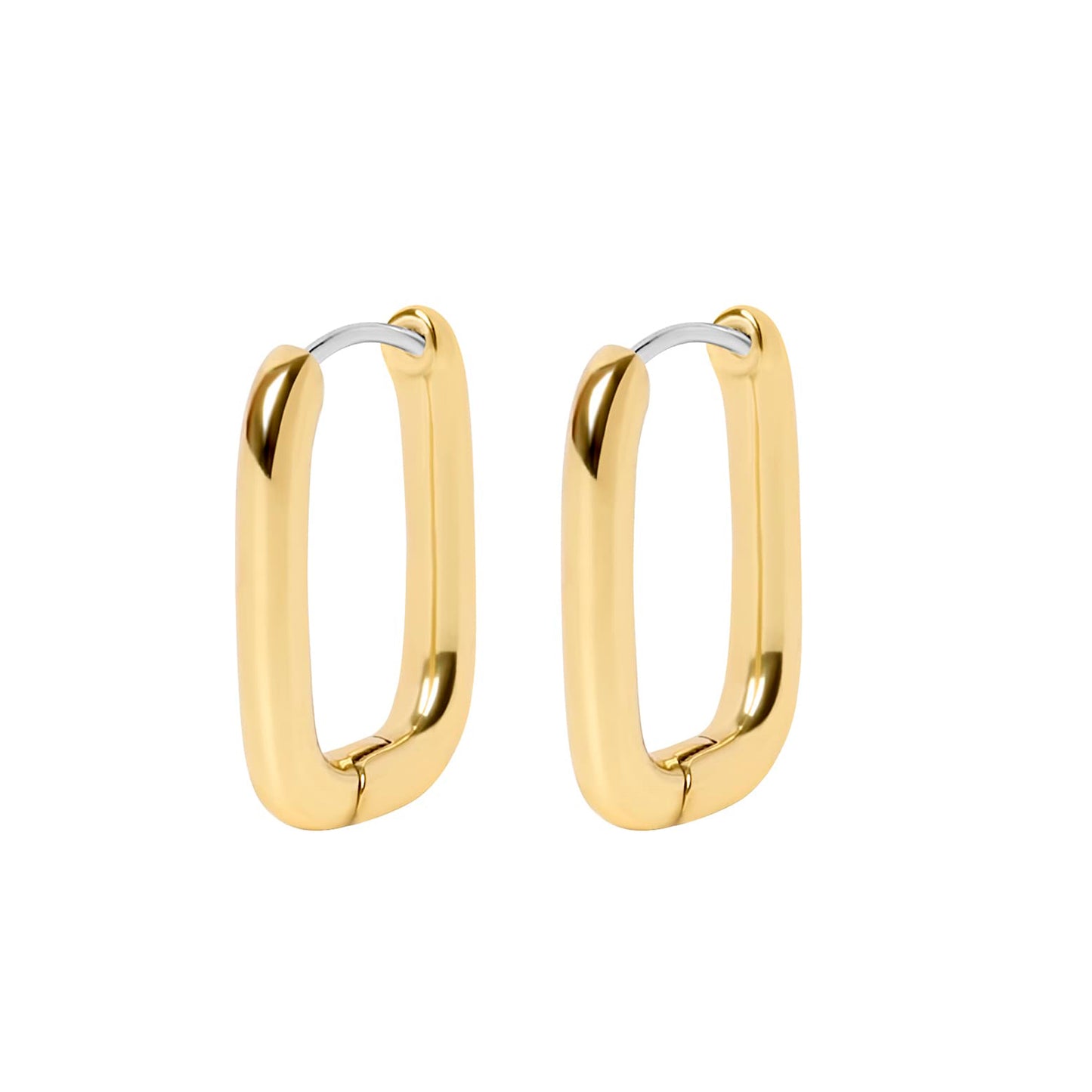 Marisol Rectangular Hoop Earrings