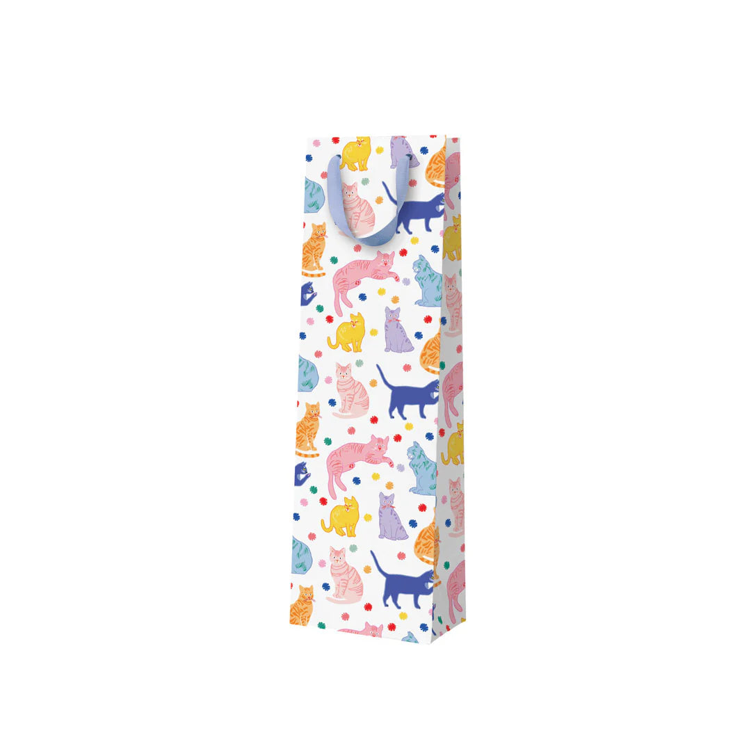 Cats Wine Gift Bag