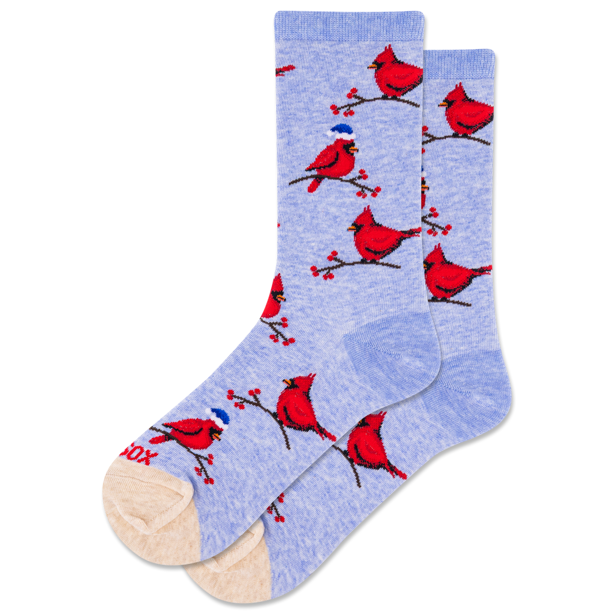 Cardinal Women's Crew Socks
