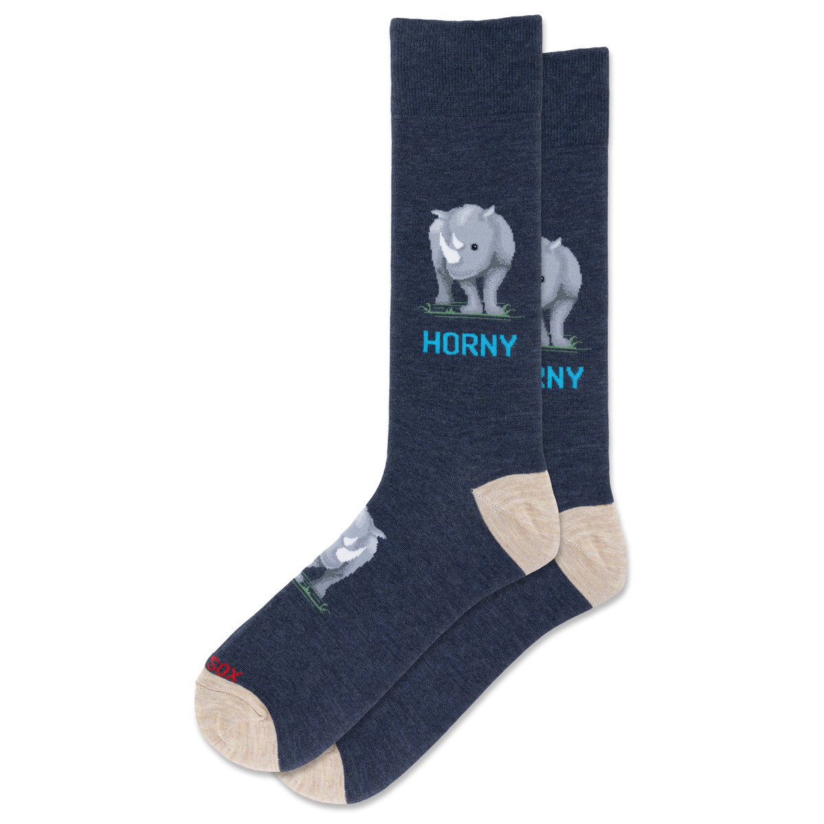 Rhinoceros Men's Crew Socks