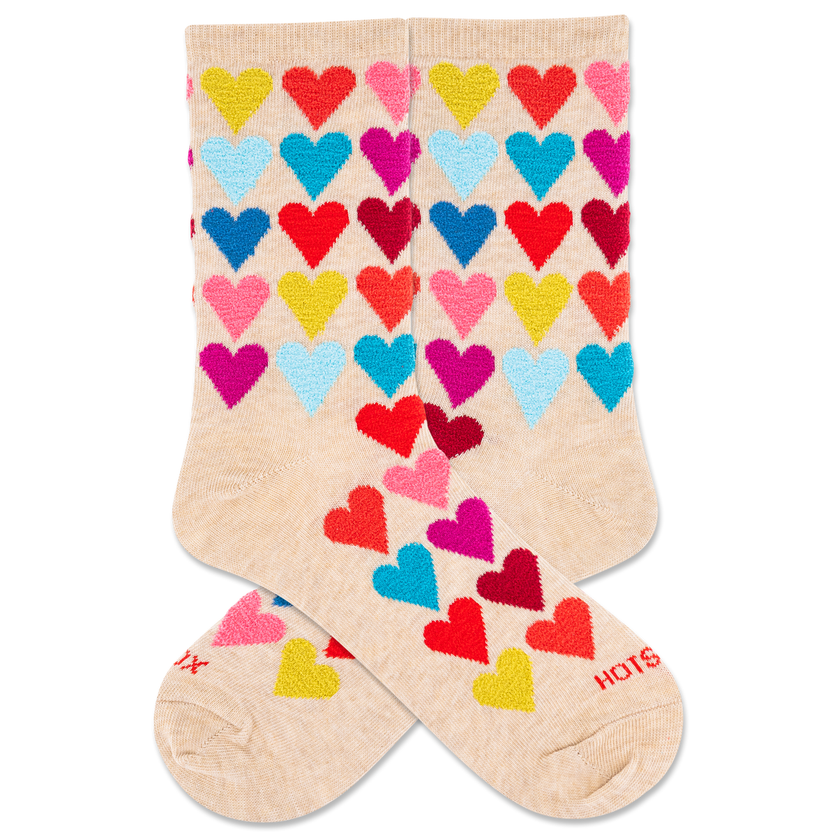 Hearts Women's Crew Socks