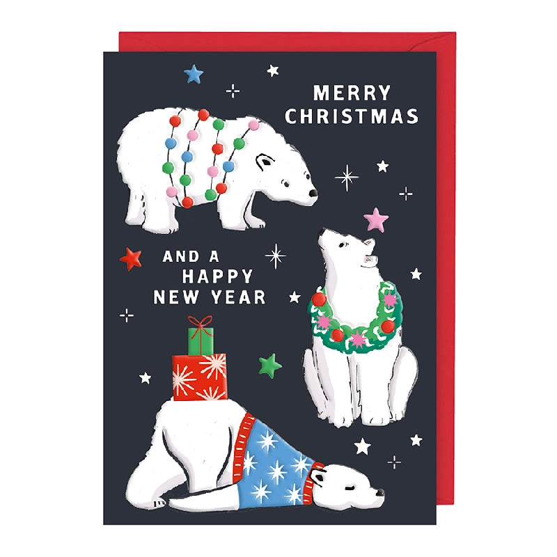 Merry Christmas Polar Bear Card