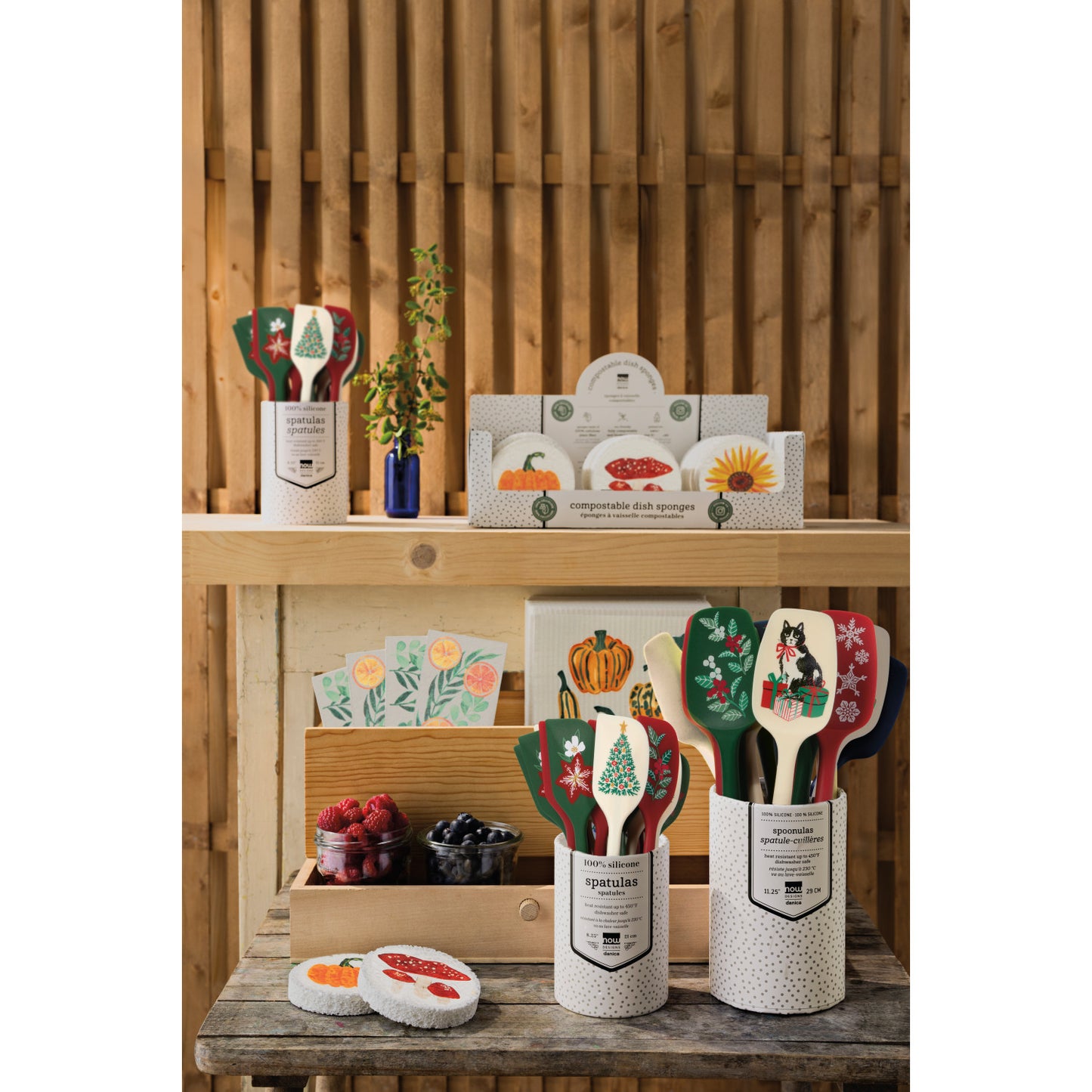 Autumn Bounty Compostable Cellulose Sponges