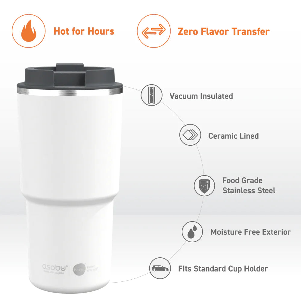 Pick Me Up Pastel Pink Tall Travel Mug
