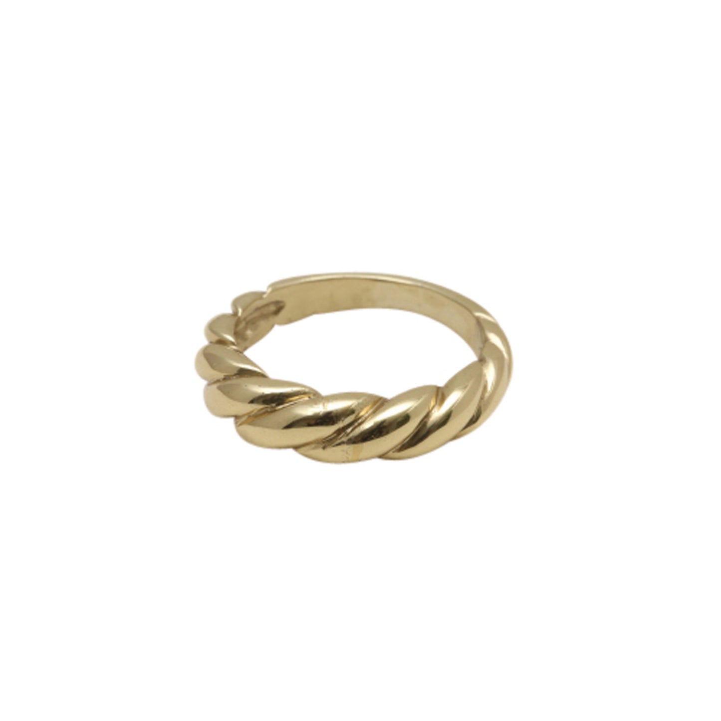 Croissant Ring Gold