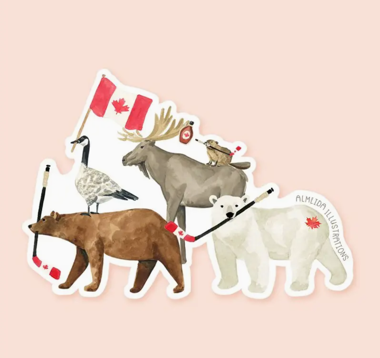 S23 The Eh Team Canadian Animal Sticker