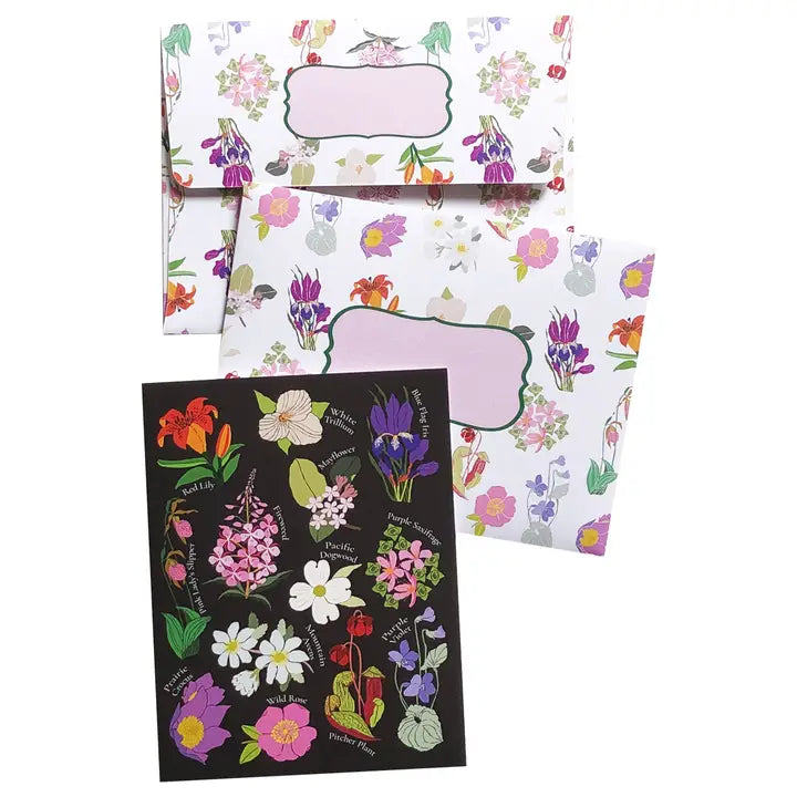 Flowers of Canada Greeting Card