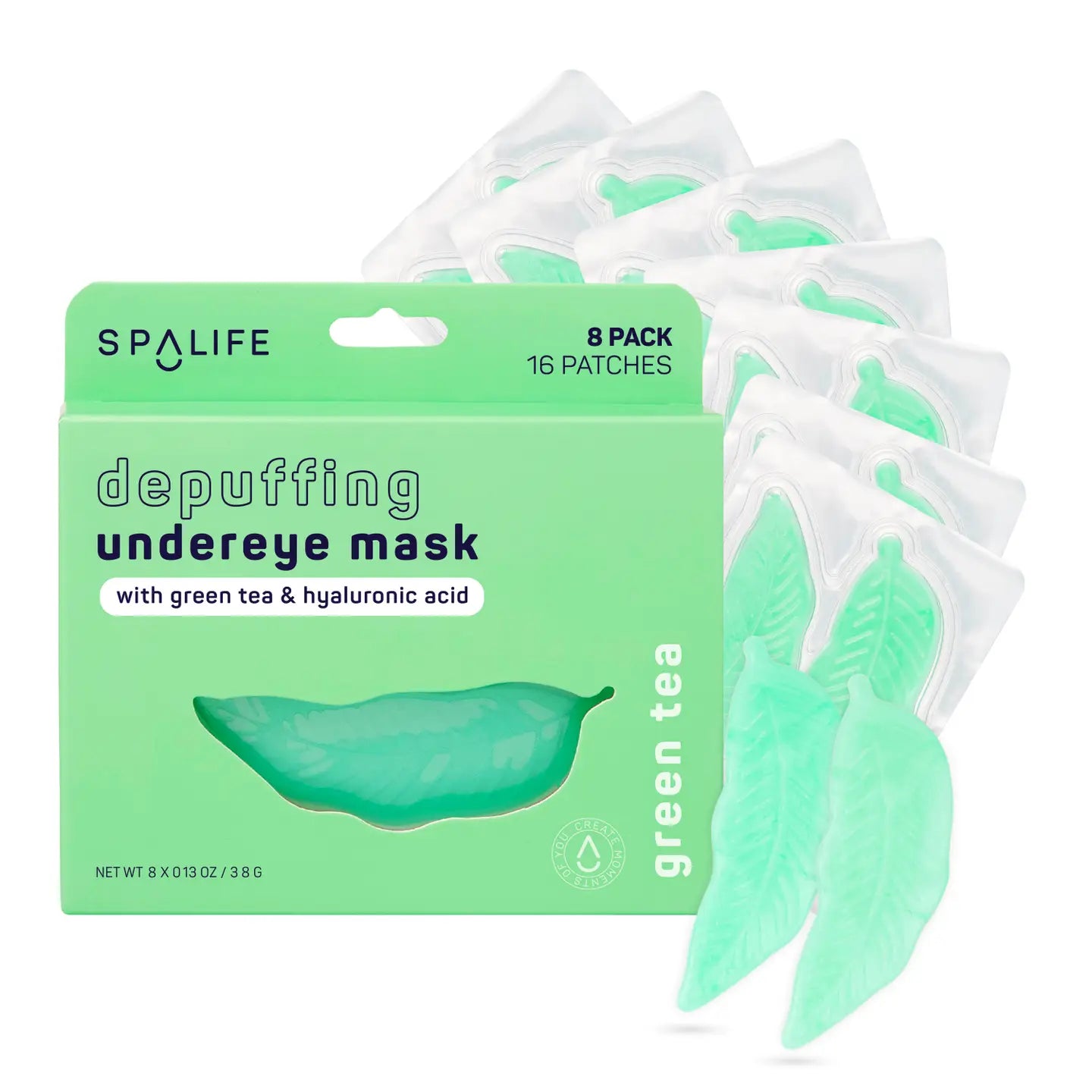 Green Tea Depuffing Hydrogel Eye Patches