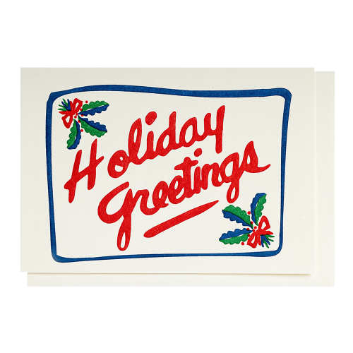Holiday Greetings Mini Card