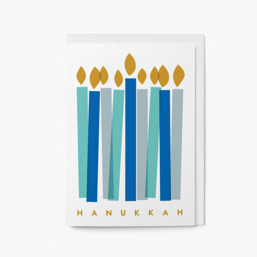 Hanukkah Candles Card