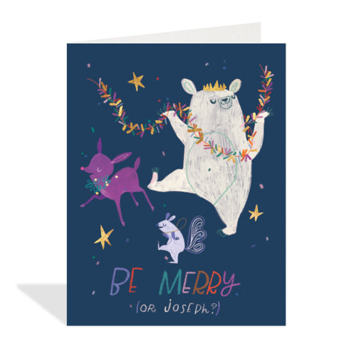 Be Merry or Joseph Card