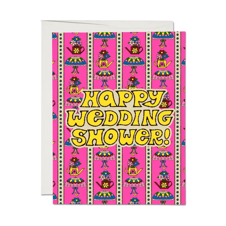 Wedding Shower Wishes Greeting Card