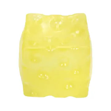 Cheese Cube Translucent Squishy Toy
