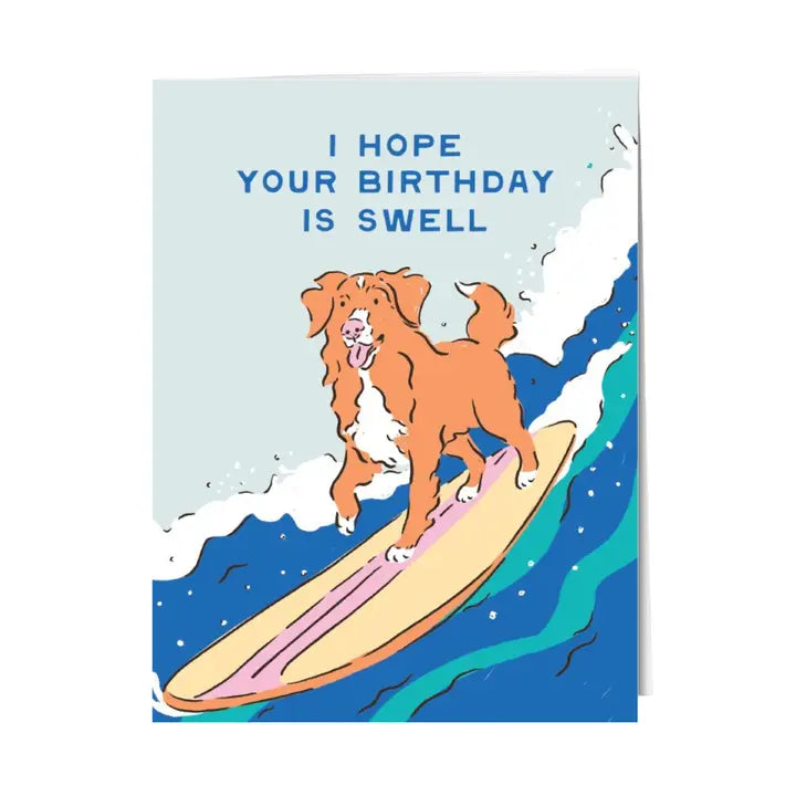 Swell Birthday Card