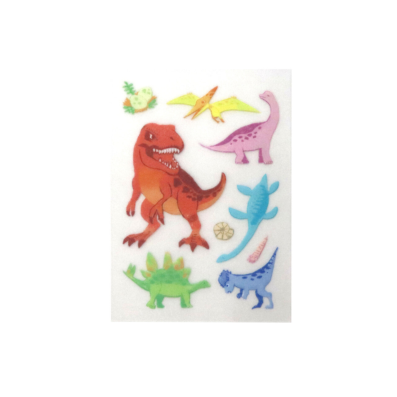 Irodo Decorative Fabric Transfer Sticker – Dinosaur Tyrannosaurus