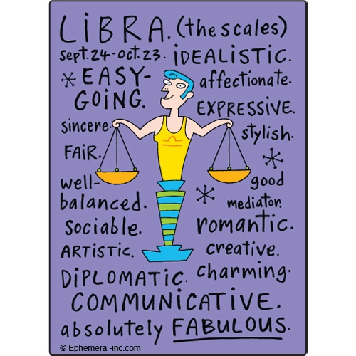 Zodiac Magnet Nice Libra