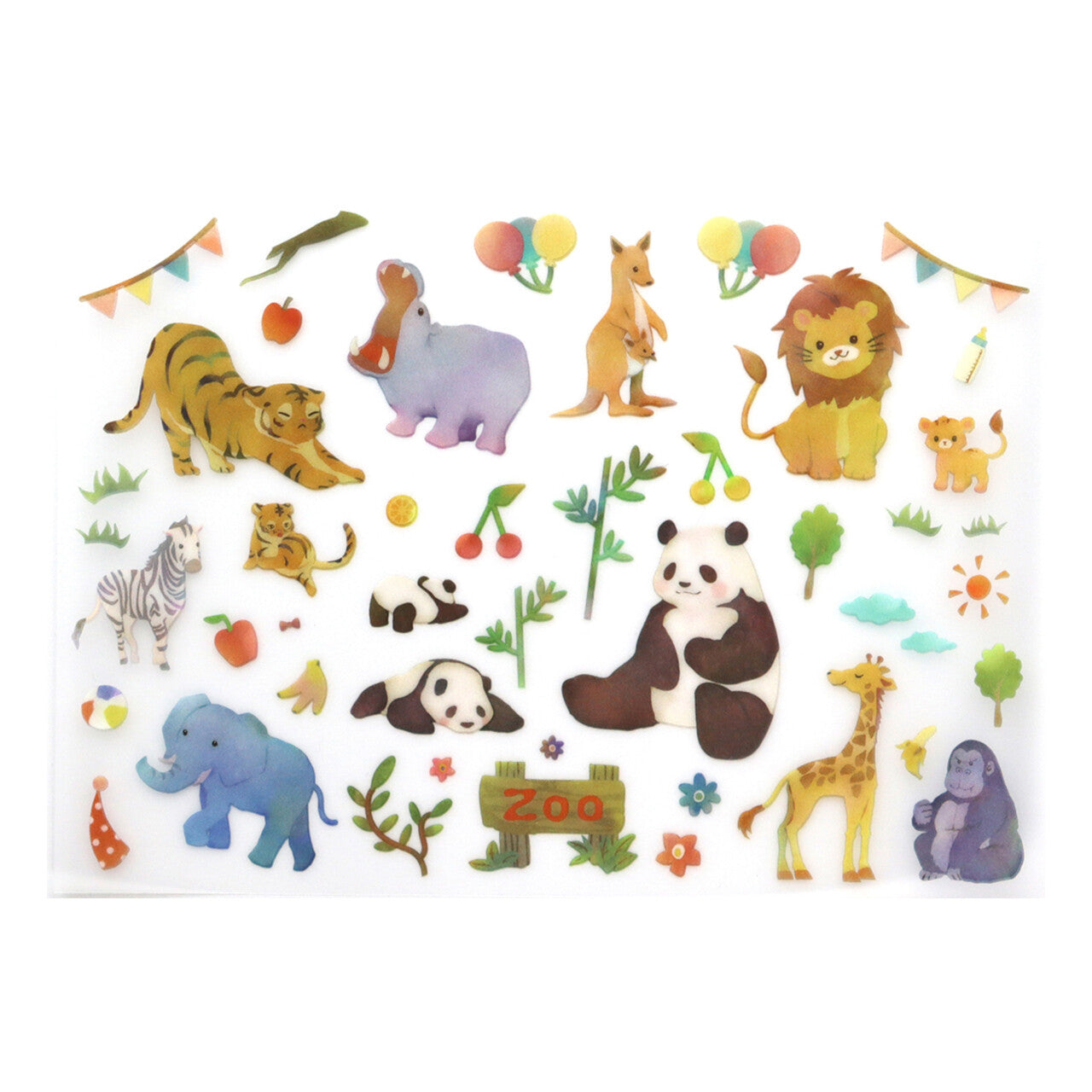 Irodo Decorative Fabric Transfer Sticker – Animal