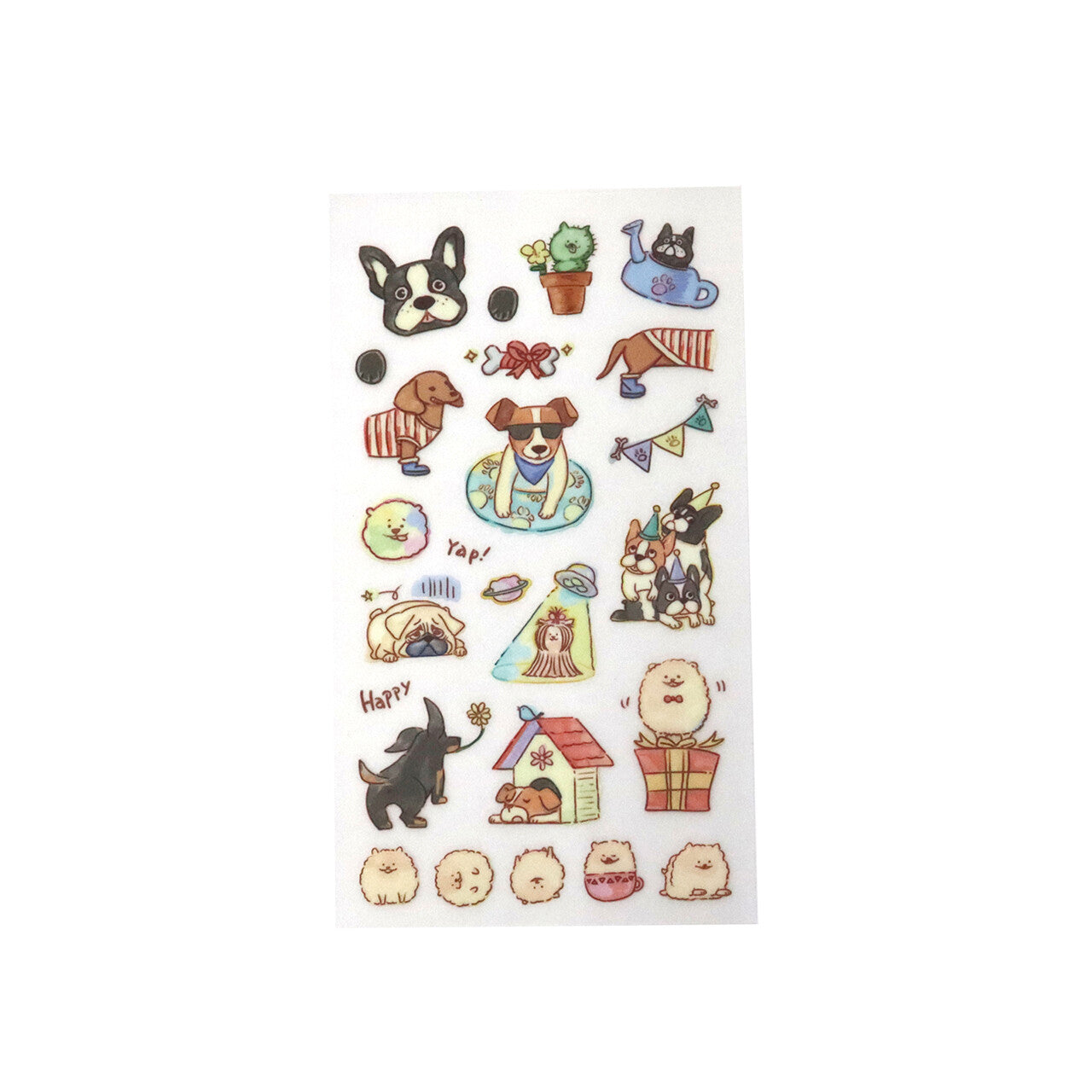 Irodo Paper Transfer Stickers – Small Dog
