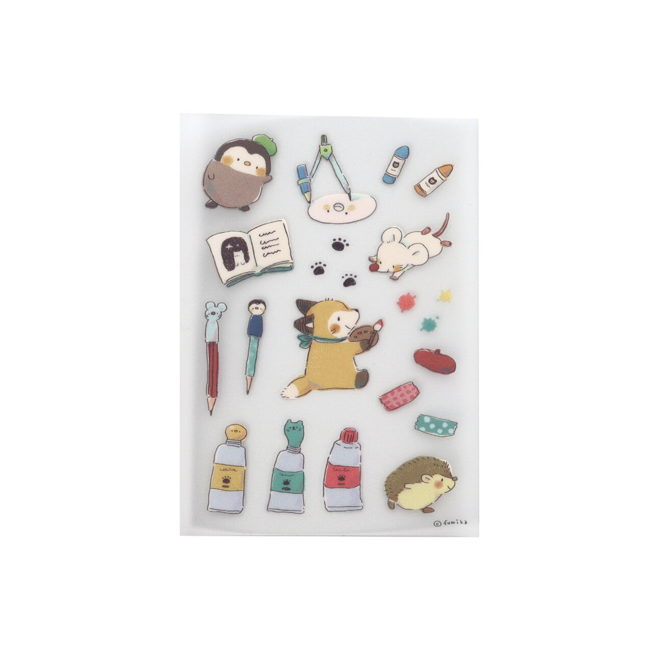 Irodo Decorative Fabric Transfer Sticker – Fluffy Oekaki