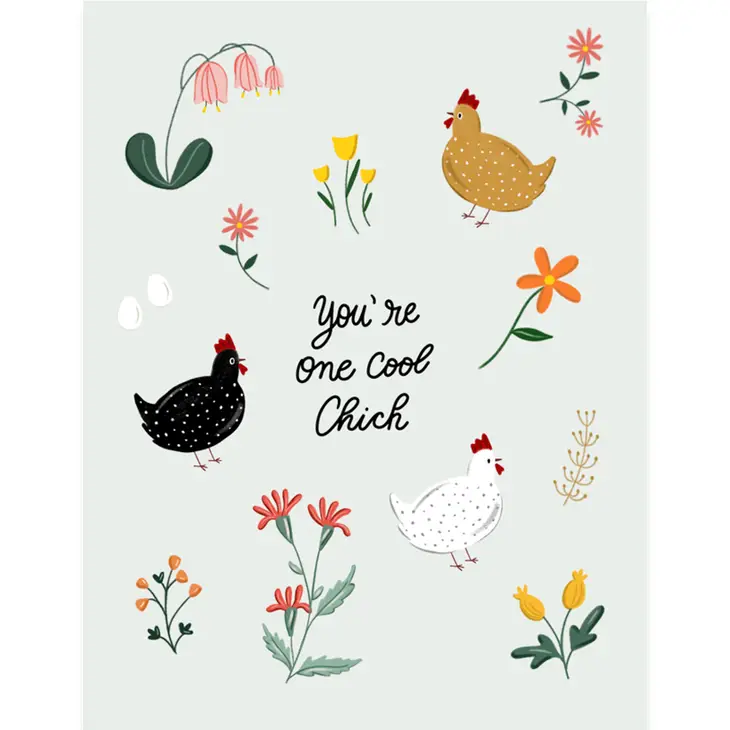 Cool Chick Card