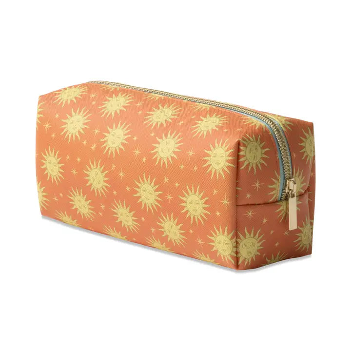 Vegan Leather Pouch Terracotta Sun