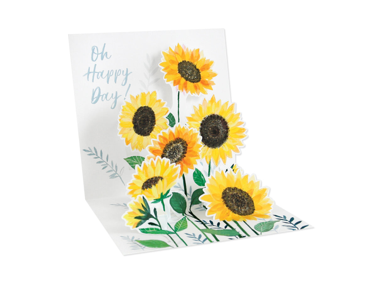 Pop-Up Sunflower Card