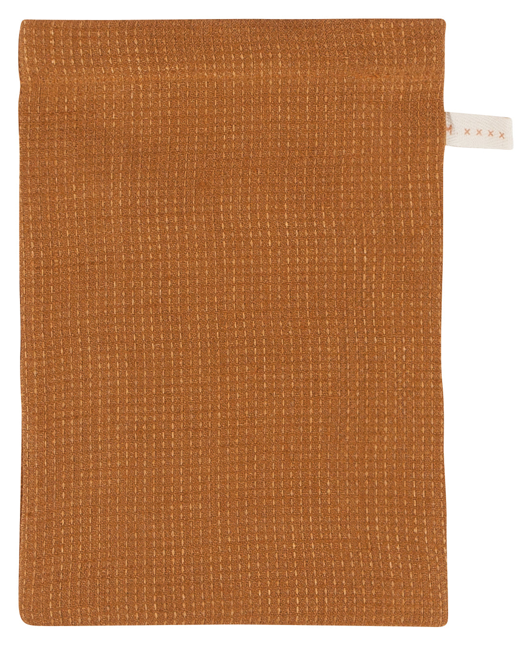 Linen Bath Mitt Amber Natural