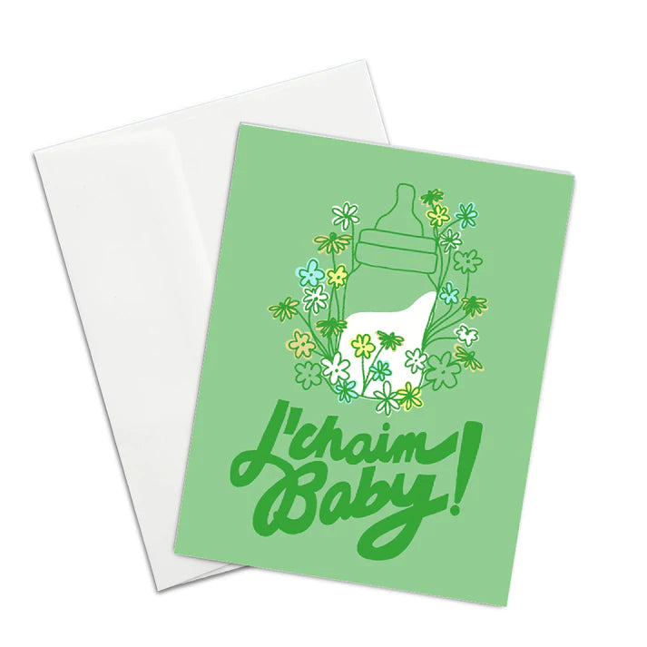 L'chaim Baby Card