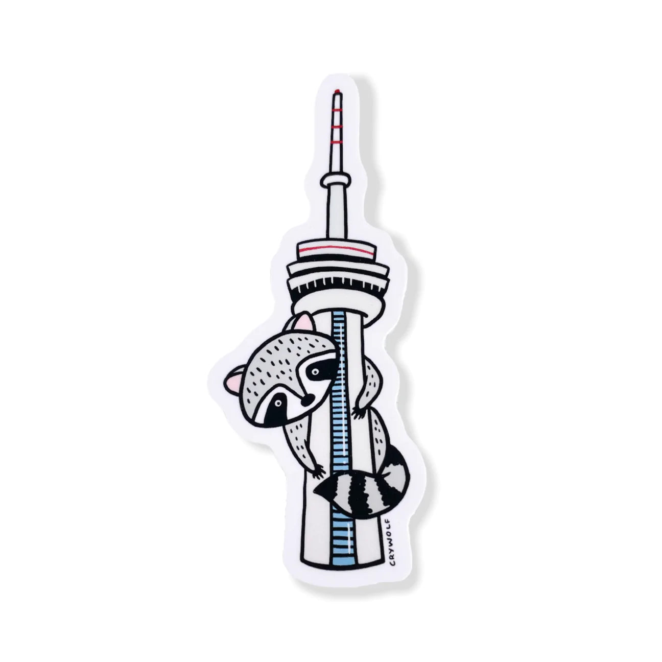 S18 Raccoon City Sticker — Tower Raccoon