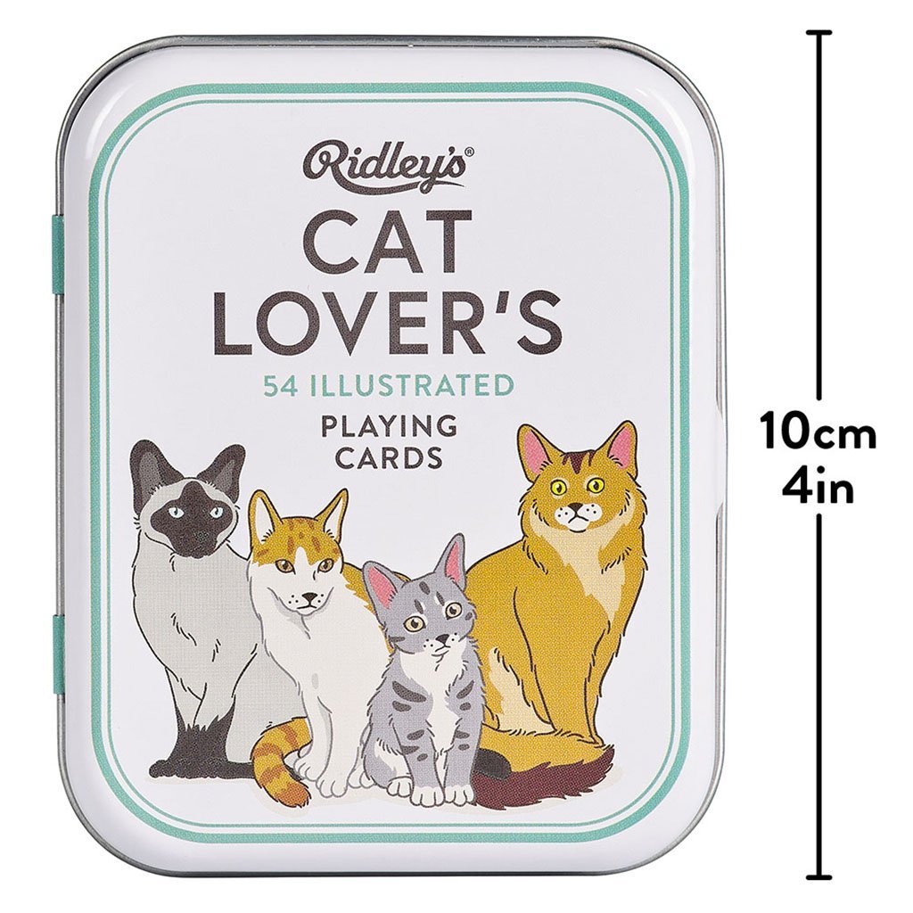 Cat Lovers Playing Cards