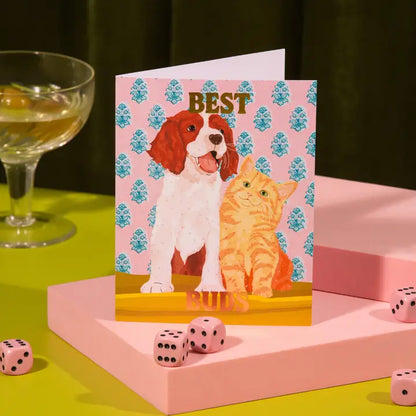 Best Buds Card Foil Card
